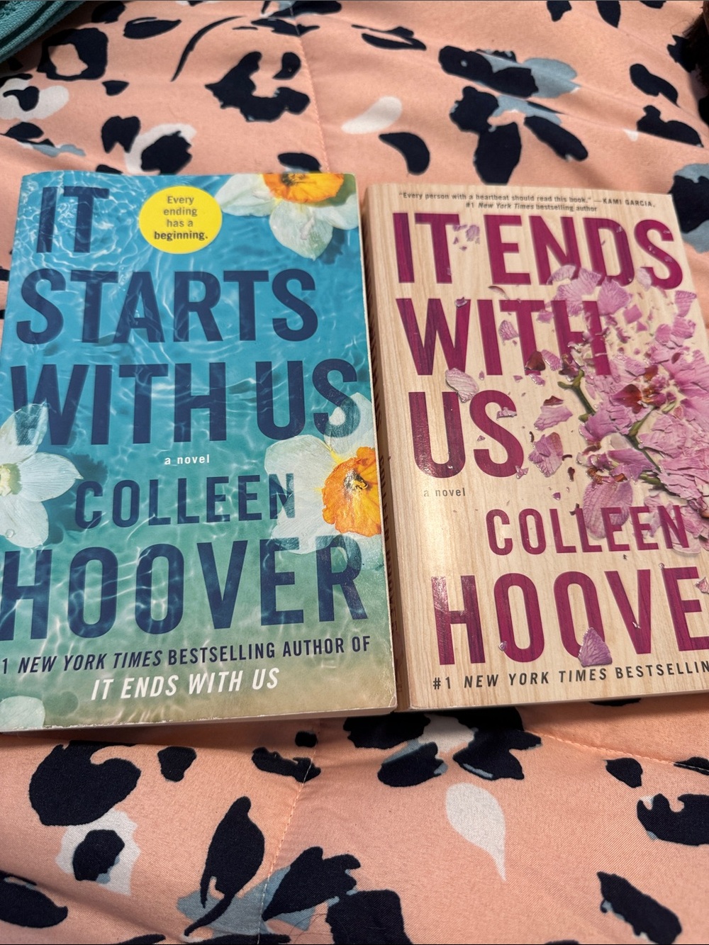 Paperback Book - It Starts With Us and It Ends With Us